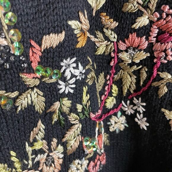 Vintage Heirloom Collectibles Sweater, Small - Picture 3 of 6